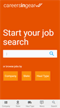 Mobile Screenshot of employer.careersingear.com