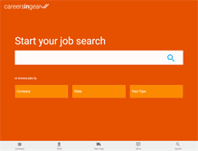 Tablet Screenshot of employer.careersingear.com
